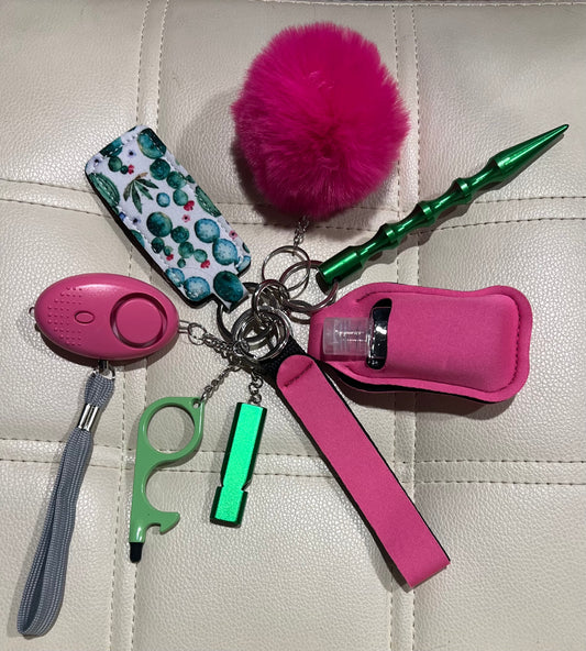 Pink Vibe Keychain